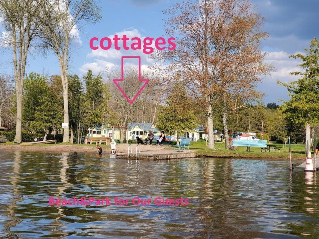 Fun Place With A Sandy Beach For Swimming, Boating, And Fishing, Featuring 3 Available Cabins Fenelon Falls Extérieur photo